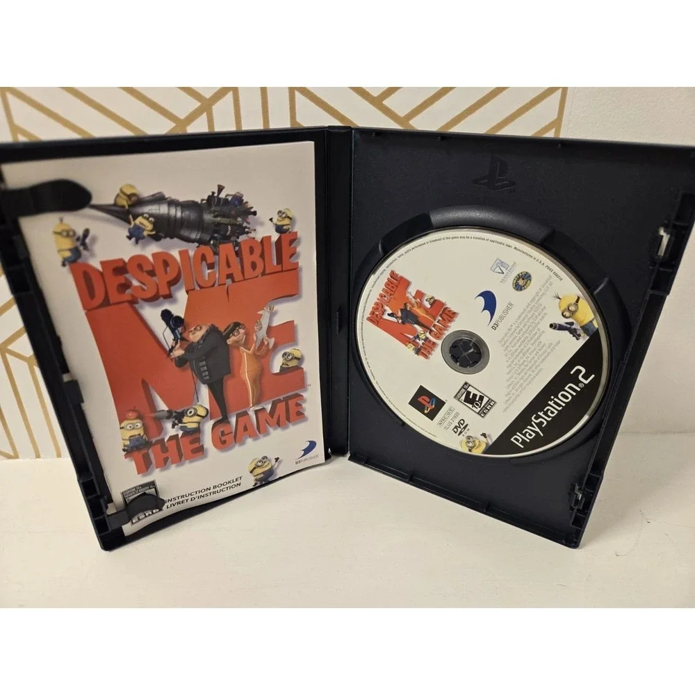 Despicable Me The Game Sony PlayStation 2 PS2 2010 D3Publisher CIB NTSC U/C